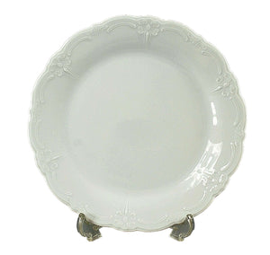 Tirschenreuth Baronesse? 7" White Bavarian Germany Plate