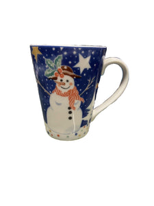 Noritake Epoch Christmas Snowman 4.5" Coffee Cup