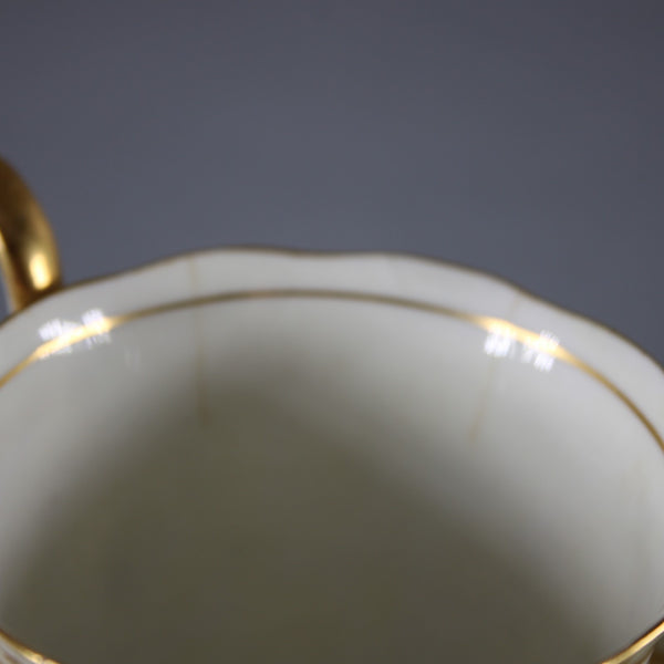 Radford's Tea Cup With Saucer Fenton Gold Multi Color Floral Tea Cup With Saucer