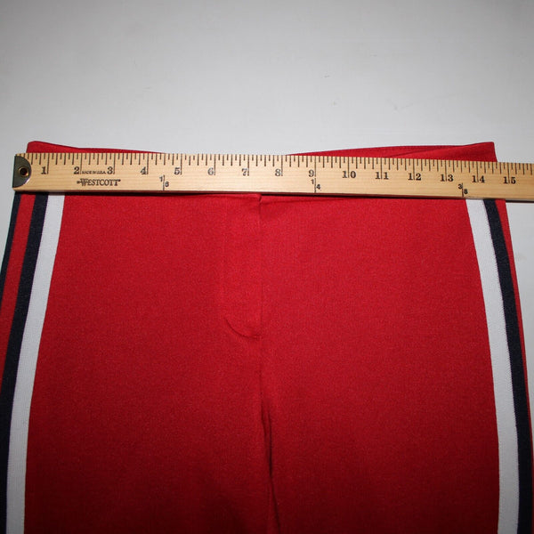 Gucci Sz M Red Green Multi Color Floral Floral Embroidered Track Sport Suit