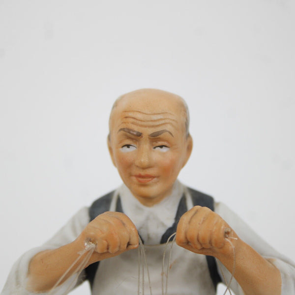 Norman Rockwell Sat Evening Marionettes Limited Edition 7" AS IS Music Figurine
