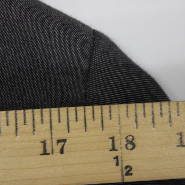 J. Ferrar Sz 38S Steel Gray 100% Cotton Polyester Lined Blazer Sport Coat Jacket