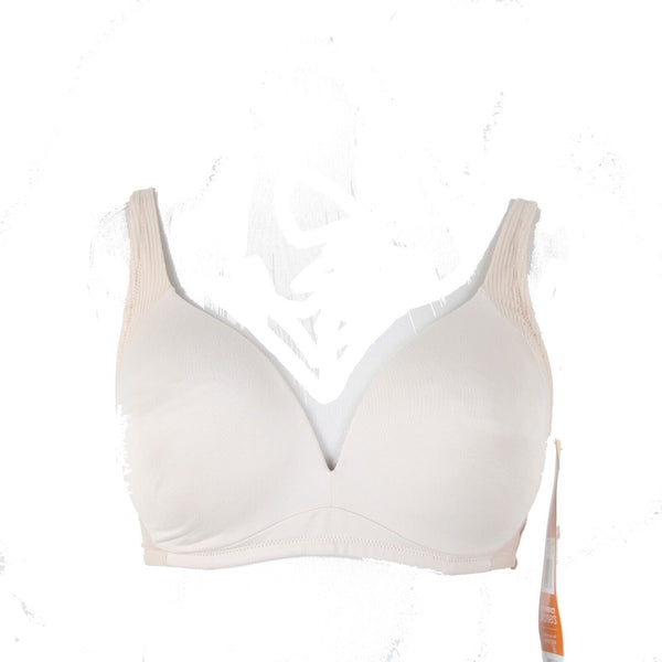 Warners NEW $22 Sz 34C Beige Wire Free Light Lift Ultimate Comfort Polyester Bra