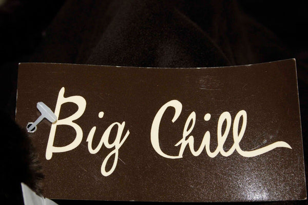 Big Chill NEW $160 Sz S Brown Polyester Faux Fur Lined Hooded Jacket Coat