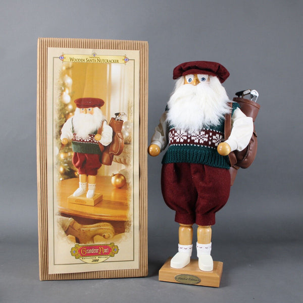 Grandeur Noel Limited Edition 17" Wooden Santa Nutcracker