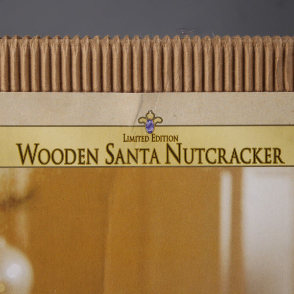 Grandeur Noel Limited Edition 17" Wooden Santa Nutcracker