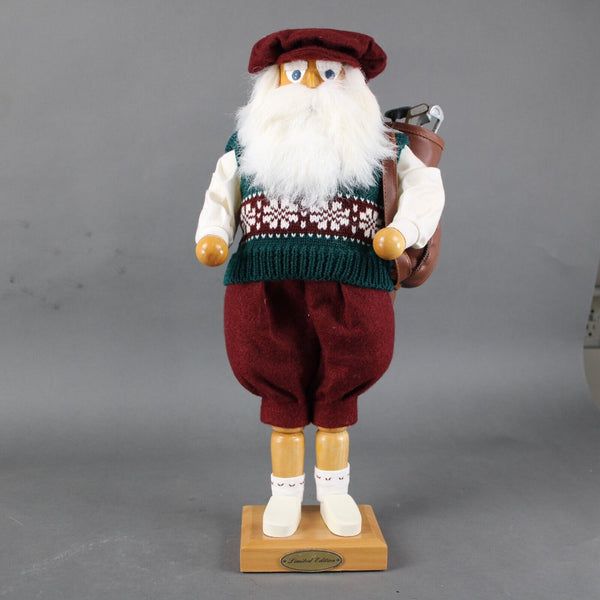 Grandeur Noel Limited Edition 17" Wooden Santa Nutcracker