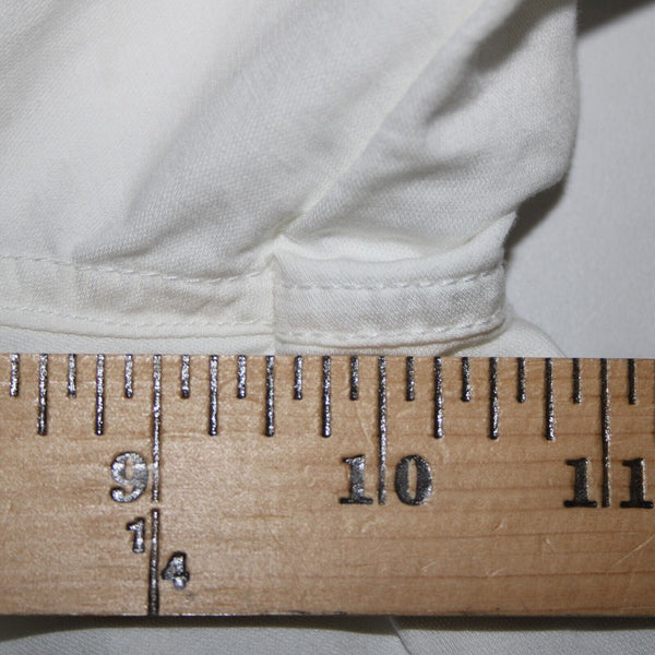 J Brand Sz 26 x 27 White Cargo Pockets Cotton Linen Pant