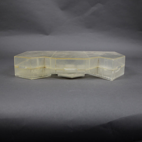 Clear Multi Color Plastic 12 x 7.5 AS IS Piggy Bank