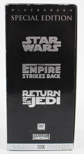 FOX Video THX 1997 Star Wars Trilogy Special Edition Widescreen VHS Set