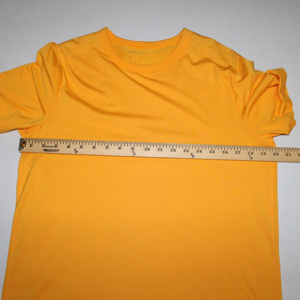 Lululemon Active Wear Shirt Orange Short Sleeve Active Wear Tee Shirt