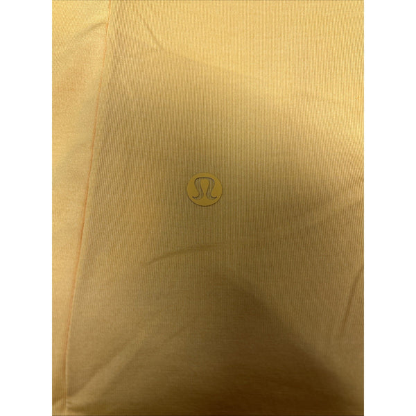 Lululemon Active Wear Shirt Orange Short Sleeve Active Wear Tee Shirt