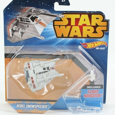 Hot Wheels Star Wars Rebel SnowSpeeder Includes Flight Navigator