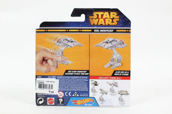 Hot Wheels Star Wars Rebel SnowSpeeder Includes Flight Navigator