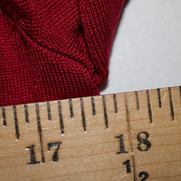 White House Black Market NEW $94 Sz M Cardinal Red Rayon Nylon Cardigan Sweater