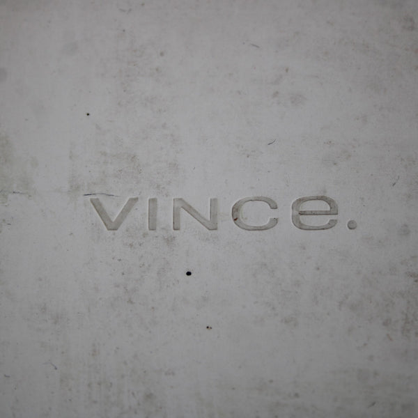 Vince Sz 11 M /41 Purple Slip On Leather Upper Inner Tieless Tennis Shoe Flats