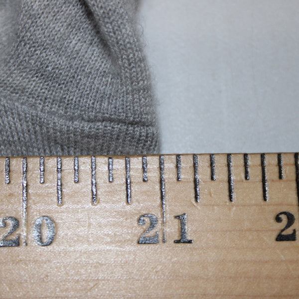 Eileen Fisher Wrap Sweater Sz XL Gray Collared 100% Cashmere Wrap Sweater