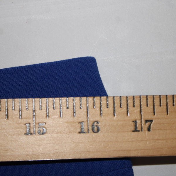 Banana Republic Sz 10 Royal Blue Lined Bow Detail Polyester Rayon Pencil Skirt