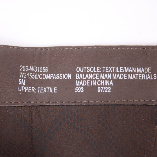 White Mountain Boots NEW Sz 9M Brown Textile Man Made Calf 3.5" Boots