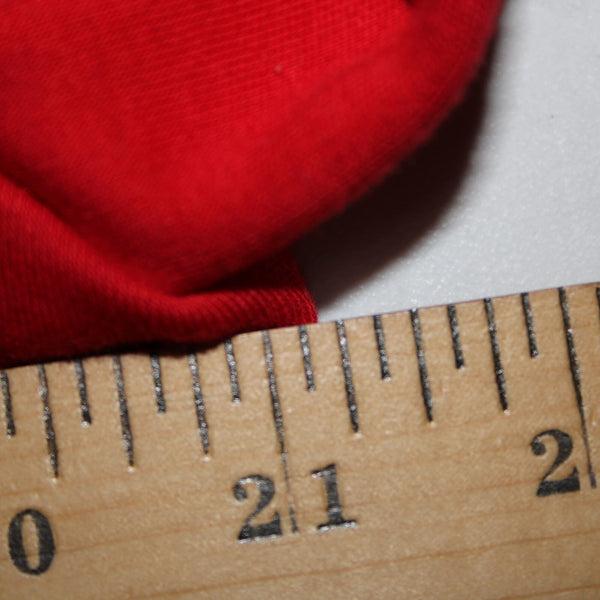 Clifford Willis Sz M Red Collared Button Short 100% Cotton Blazer Vintage Jacket
