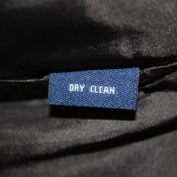 Chaps Pant NEW Sz 12 x 29 Black Pockets Lined Wide Leg 100% Linen Acetate Pant