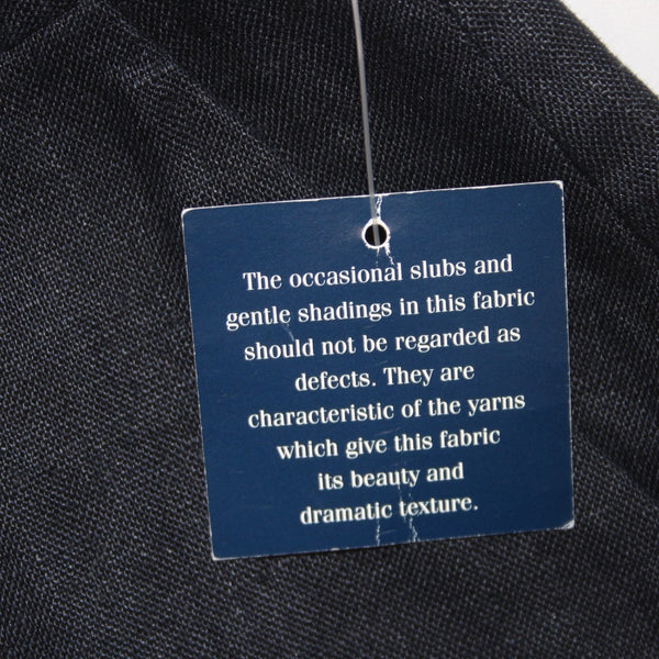 Chaps Pant NEW Sz 12 x 29 Black Pockets Lined Wide Leg 100% Linen Acetate Pant
