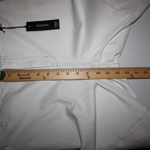 Ana NEW $56 Jegging Sz 24W x 29 White Mid Rise Stretch Skinny Leg Cotton Pant