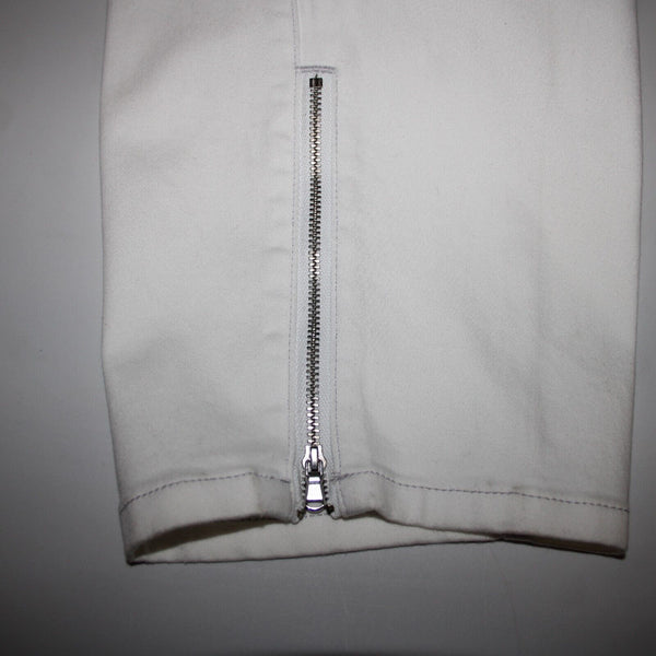 Ana NEW $56 Jegging Sz 24W x 29 White Mid Rise Stretch Skinny Leg Cotton Pant