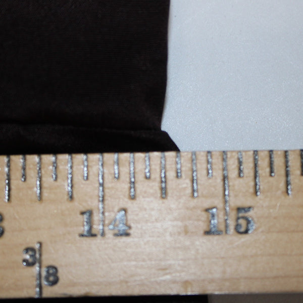 Eileen Fisher Pant NEW $155 Sz 2X x 31 Dark Brown Crepe Elastic Waist 100% Silk