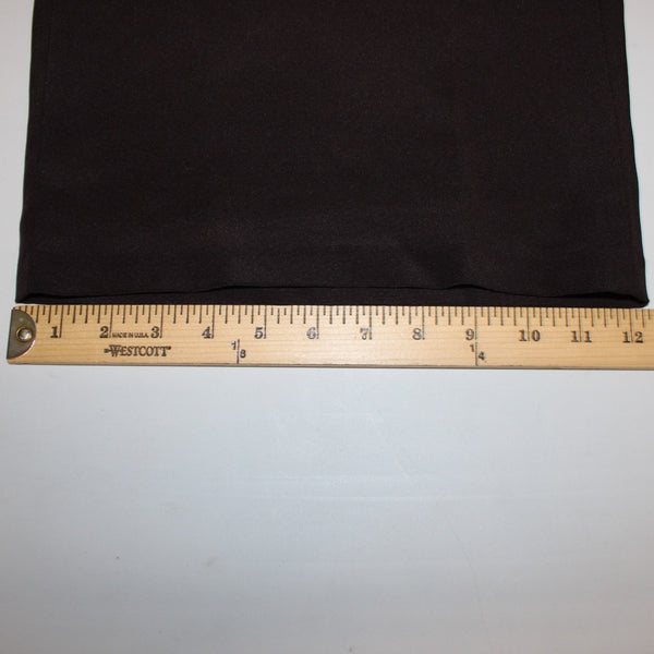 Eileen Fisher Pant NEW $155 Sz 2X x 31 Dark Brown Crepe Elastic Waist 100% Silk