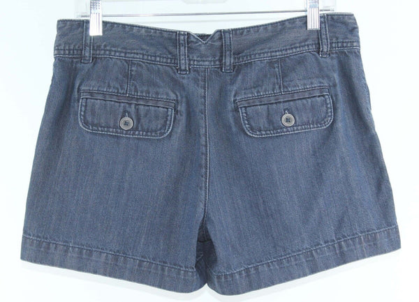 Loft Sz 6 X 4 Denim Back Flap Pocket Cotton Shorts