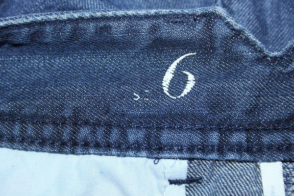 Loft Sz 6 X 4 Denim Back Flap Pocket Cotton Shorts