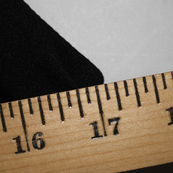 Karl Lagerfeld Sz 4 Black On Black Pearl Applique Floral Lined Poly Rayon Dress