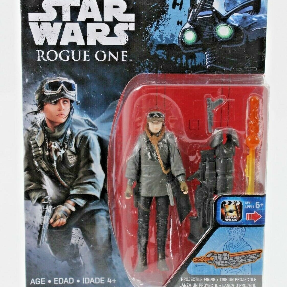 Hasbro Star Wars 2016 Sergeant Jyn Erso Eadu 3.5" Figure Collectible