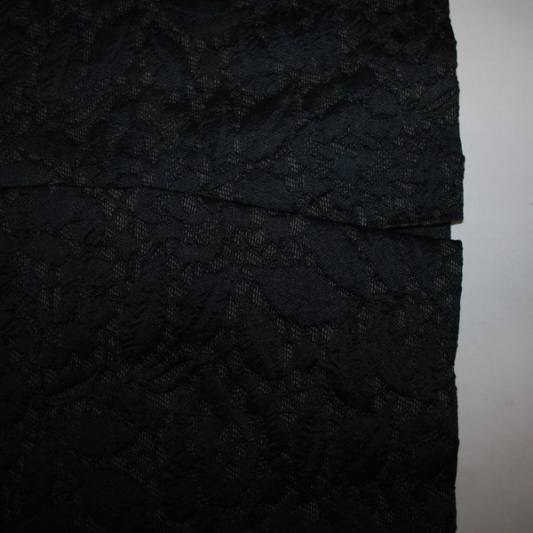 Ann Taylor S 4 Blue Black Grey Lace Overlay Lined 100% Polyester Pencil Skirt