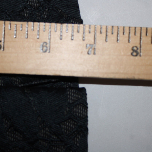 Ann Taylor S 4 Blue Black Grey Lace Overlay Lined 100% Polyester Pencil Skirt