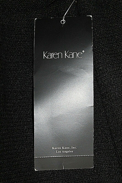 Karen Kane NEW $94 Sz 6 Black White Plaid Accent Lined Wool Blend Skirt