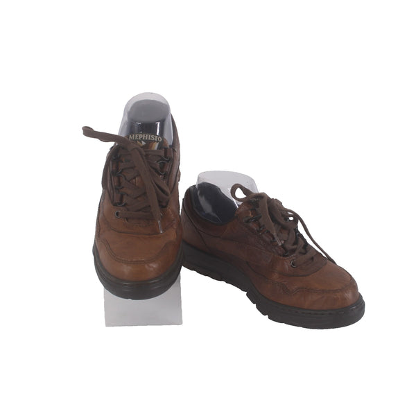 Mephisto Comfort Shoes 94203062 Sz 6.5 Brown Lace Up Air Bag System Leather