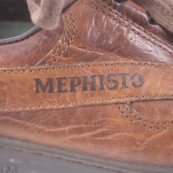 Mephisto Comfort Shoes 94203062 Sz 6.5 Brown Lace Up Air Bag System Leather