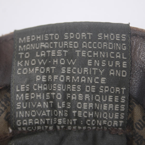 Mephisto Comfort Shoes 94203062 Sz 6.5 Brown Lace Up Air Bag System Leather