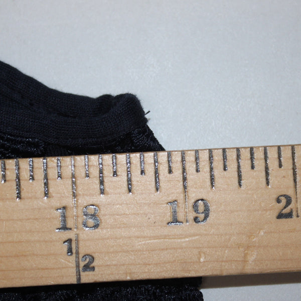 J Jill Top Sz S Navy Blue Lined Embroidered Floral Lace Polyester Cotton  Top