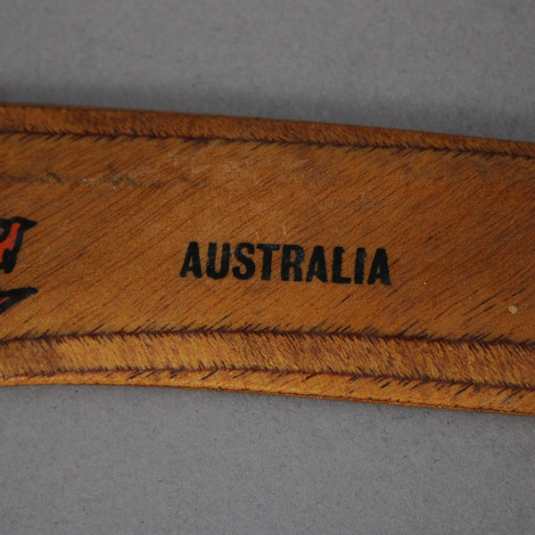 Australian Made Hand Crafted Wood Kangaroo 12" Boomerang