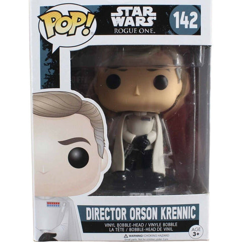 Funko POP Star Wars Rogue One #142 Director Orson Krennic Vinyl Bobble Head Toy