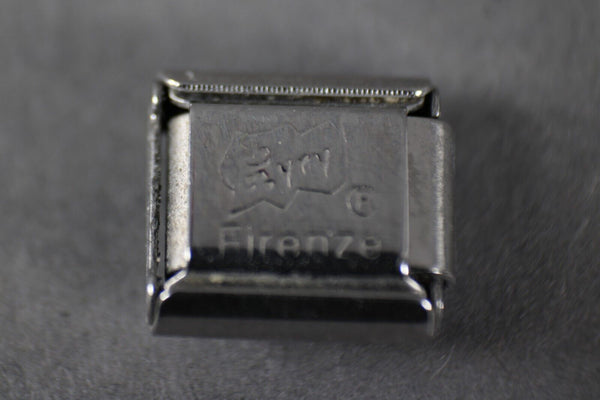 Ryry Firenze "Double Nude" Stainless Gold Stretch Link Italian Charm