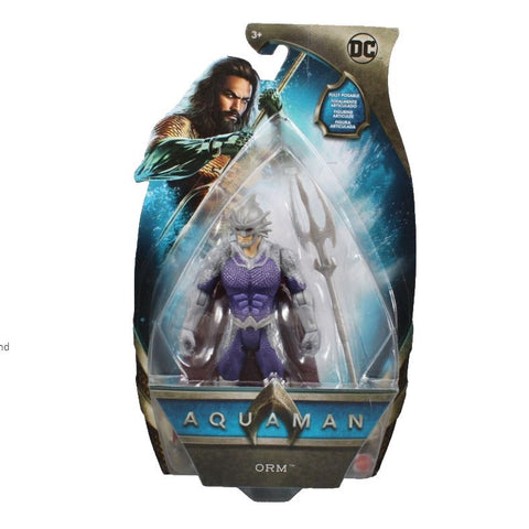 Mattel DC Aquaman 2018 Orm Fully Posable Collectible Action Figure