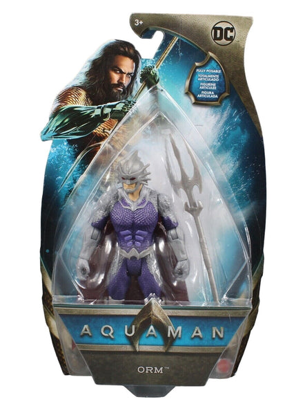 Mattel DC Aquaman 2018 Orm Fully Posable Collectible Action Figure