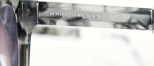 Marc Jacobs Gray Black Silver 134 P30 140 Plastic Metal Eyeglass Frames