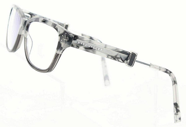 Marc Jacobs Gray Black Silver 134 P30 140 Plastic Metal Eyeglass Frames
