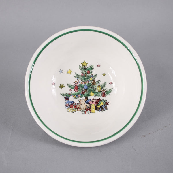 Nikko Bowl Christmas Time Happy Holidays 5.75" Wide x 2" Depth Bowl