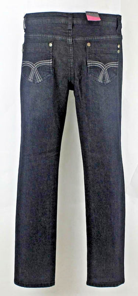 VKN Inc. NEW Sz 15 x 31 Black Denim Cotton Blend Jeans